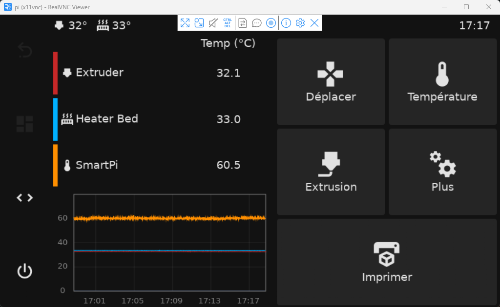 KlipperScreen VNC