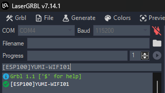 USB serial connection example