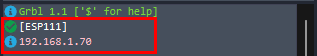Returned IP address example