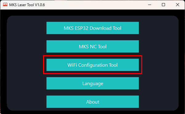 MKS tool COM port
